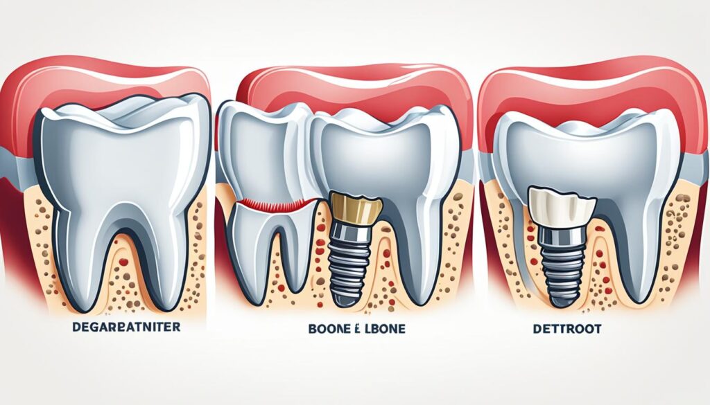 Preservação óssea com implantes dentários