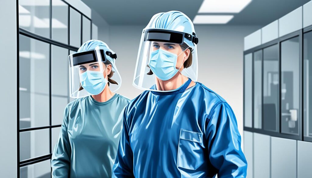 Protetores faciais e bucais