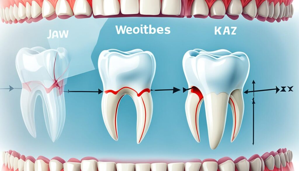 exames de diagnóstico da extração do dente/siso