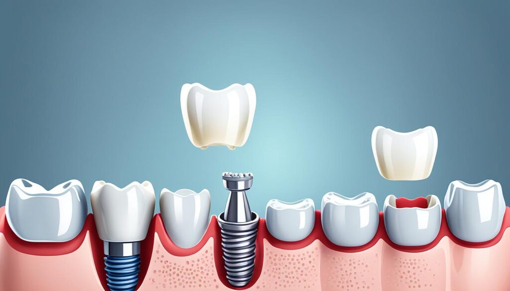 overdentures e implantes unitários